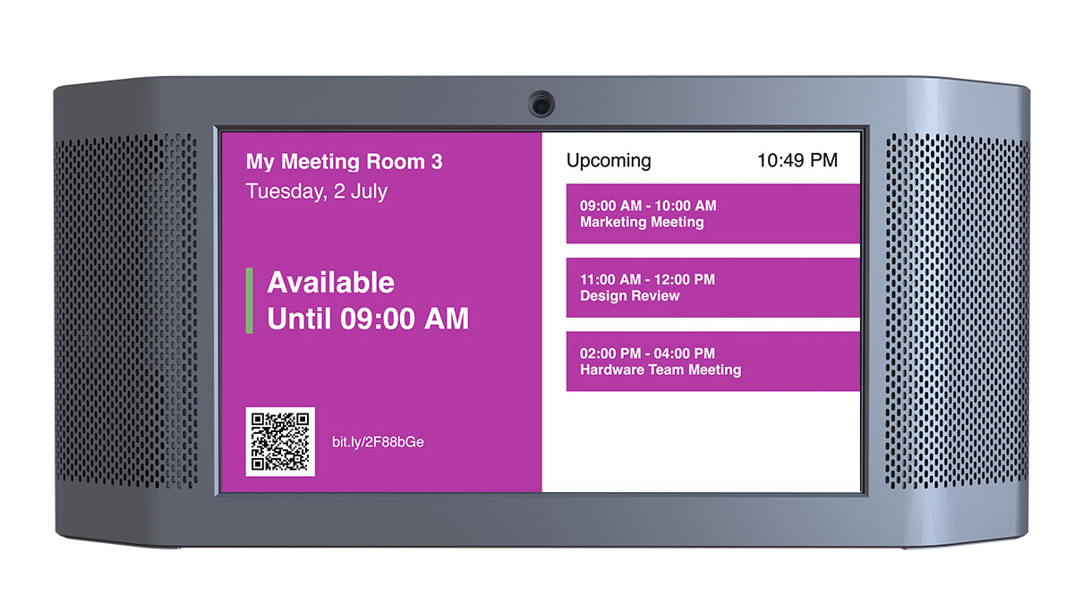 QBOX White - Meeting Room App